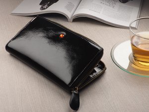 Женский кошелек с янтарем 2344082
